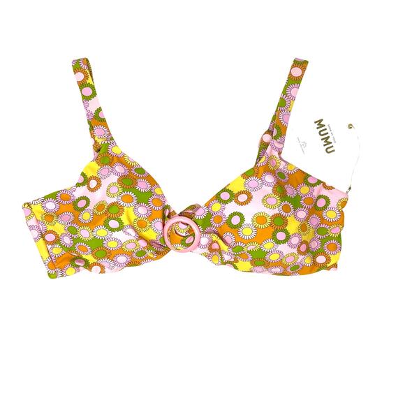 Show Me Your Mumu Bikini in Good Vibes Only Print Sz 3X Aruba Top DelRay Bottom - Picture 2 of 10